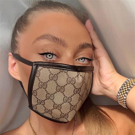 gucci face mask design|farfetch designer face mask.